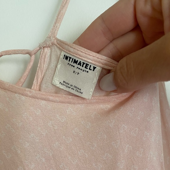 Free People Intimately Flowy Pink Dress (S) - Picture 5 of 5
